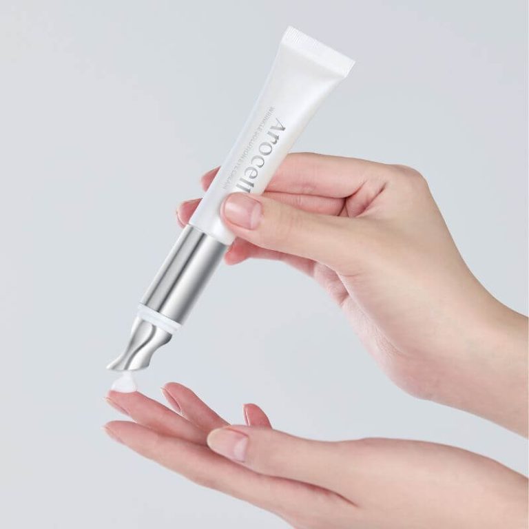 Arocell Wrinkle Solution Eye Cream paakių kremas su VIBRUOJANČIA galvute ir botulino peptidais, 15 ml