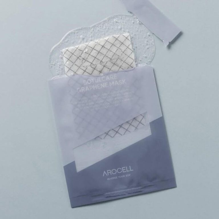 Arocell Botulcare Graphene Mask veido kaukių rinkinys su botulino peptidais, 5 vnt.