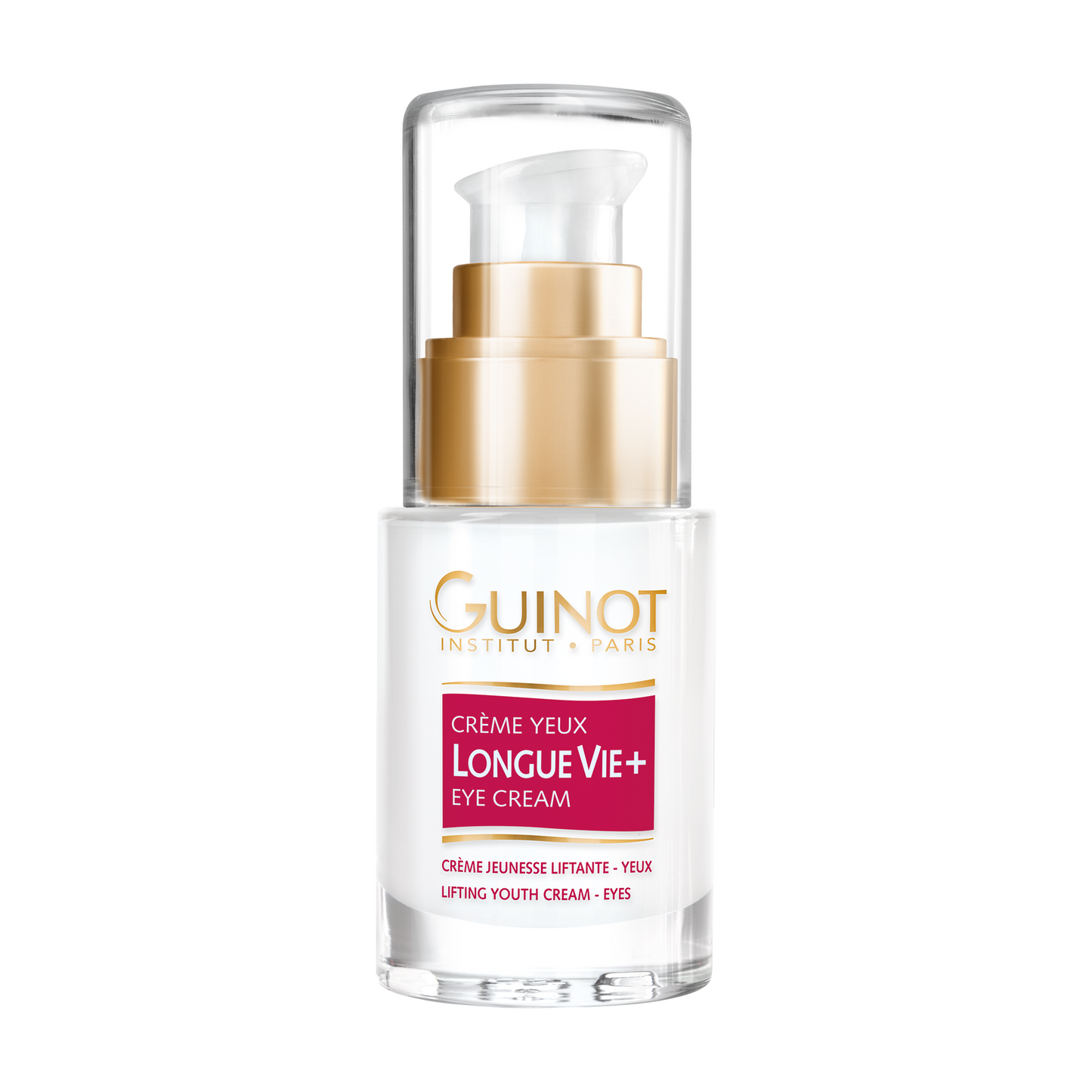 Guinot Longue Vie+ atstatomasis akių kremas, 15 ml
