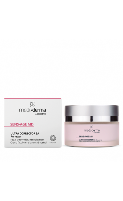 MEDIDERMA HOMECARE ULTRA CORRECTOR 3A VEIDO KREMAS SU RETINOLIU, 50 ML