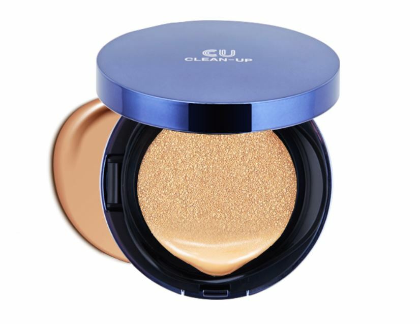CUSKIN INOVATYVUS CUSHION MAKIAŽO PAGRINDAS SU KEIČIAMU UŽPILDU (pakuotėje 2vnt.) SPF50+ PA+++, 15G + 15G, nr. 19, šviesiausias