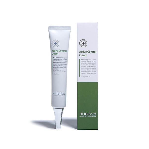 HUBISLAB ACTIVE CONTROL VEIDO KREMAS, 40 G
