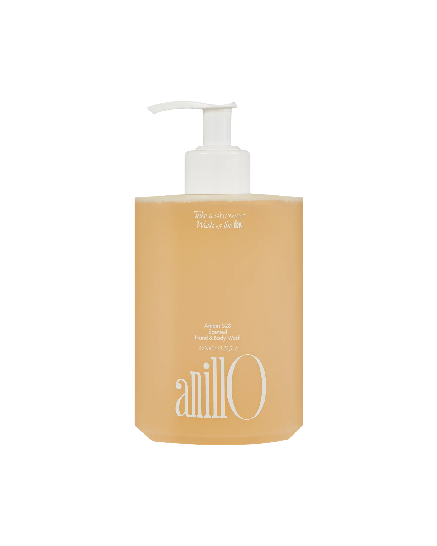 ANILLO AMBER528 PARFUMUOTAS RANKŲ IR KŪNO PRAUSIKLIS, 450ML