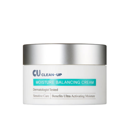 CUSKIN INTENSYVIAI DRĖKINANTIS BALANSUOJANTIS VEIDO KREMAS, SU NIACINAMIDU IR KERAMIDAIS, 50ML