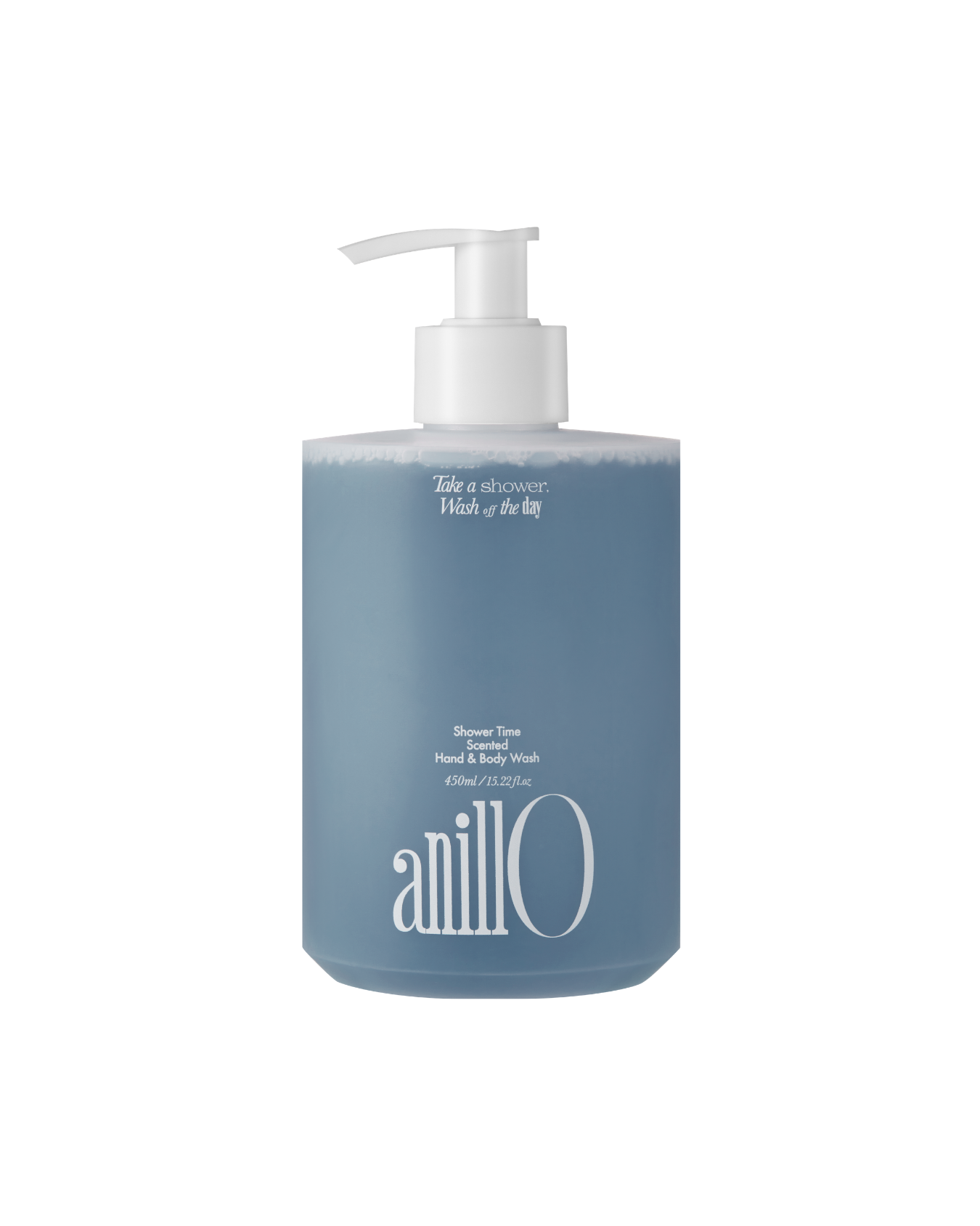 ANILLO SHOWER TIME SCENTED HAND & BODY WASH – KŪNO IR RANKŲ PRAUSIKLIS, pakalnutės, pipiro, smilkalų, kedro kvapo, 450ML