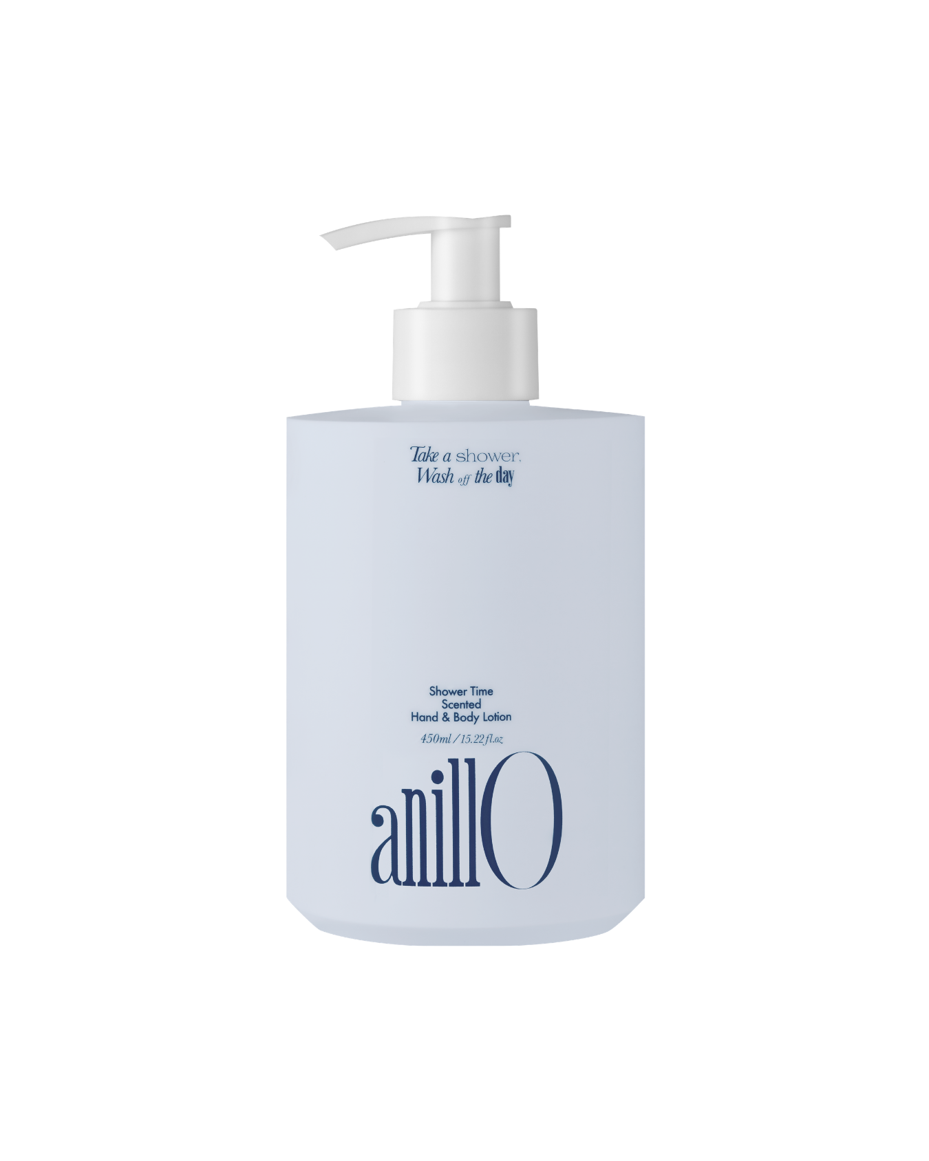 ANILLO SHOWER TIME SCENTED HAND & BODY LOTION – KŪNO IR RANKŲ LOSJONAS, pakalnutės, pipiro, smilkalų, kedro kvapo,  450ML