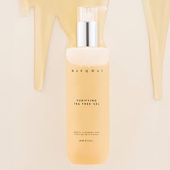 MASQMAI valomasis gelis veidui su arbatmedžio aliejumi, 200 ml