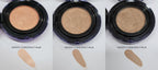 CUSKIN MAKIAŽO PAGRINDAS-KUŠONAS nr.23 (natural beige) SU PUSIAU MATINIU FINIŠU SPF50+ PA++++, 15G + 15G