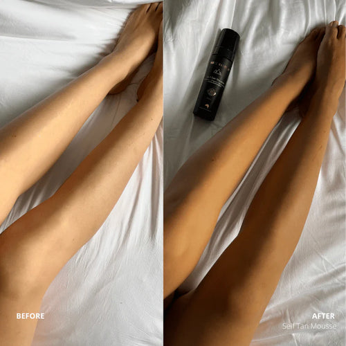 Three Warriors savaiminio įdegio putos „Self-Tan Mousse”, 150ml