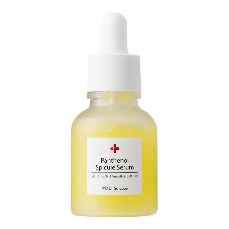 CUSKIN ATKURIAMASIS SERUMAS SU SPIKULĖMIS, PANTENOLIU IR HIALURONO RŪGŠTIMI, 30 ML