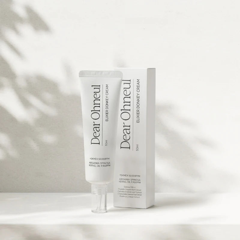 DEAR OHNEUL „ELIXIER DONKEY CREAM” VEIDO KREMAS, 50 ML