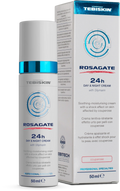 TEBISKIN ROSAGATE® 24h DAY & NIGHT CREAM Raminamasis ir drėkinamasis kremas nuo kuperozės kenčiančiai odai, 50ml