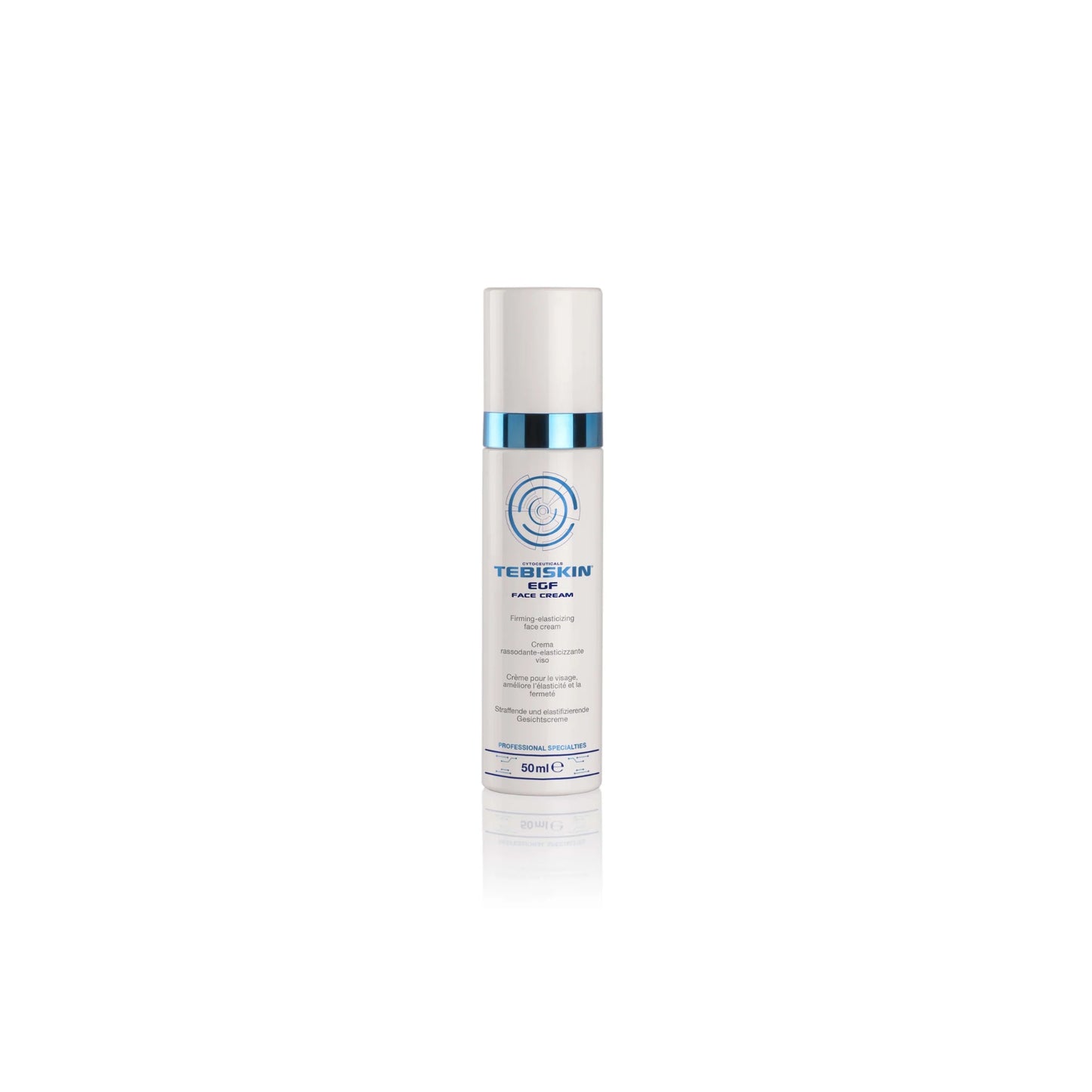 TEBISKIN® EGF elastingumo suteikiantis, regeneraciją skatinantis veido kremas, 50ml