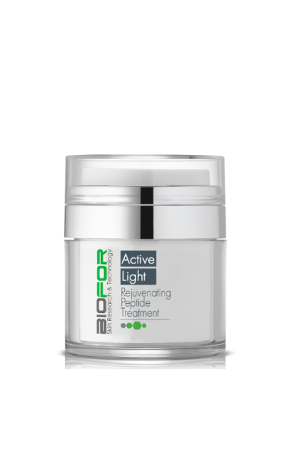 BIOFOR ACTIVE LIGHT STANGRINANTIS VEIDO KREMAS SU PEPTIDAIS, 15 ML