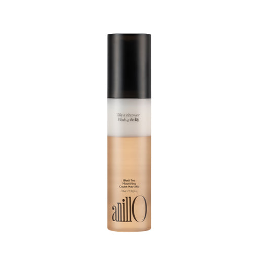 ANILLO BLACK TEA NOURISHING CREAM HAIR MIST – MAITINANTIS KREMINIS PLAUKŲ PURŠKIKLIS SAUSIEMS, PAŽEISTIEMS PLAUKAMS, 70ML