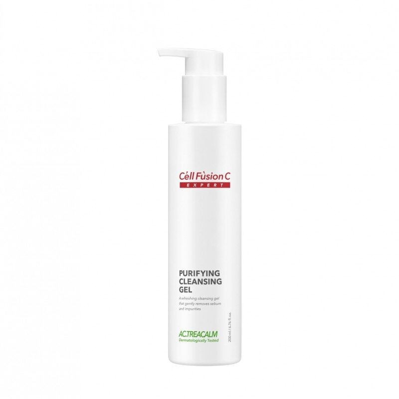 Cell Fusion C Expert gaivinantis riebios odos prausiklis „Purifying Cleansing Gel“, 200ml