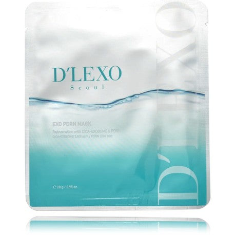Dermaline Mask Intensyviai Drėkinanti Ir Stangrinanti Lakštinė Kaukė Su PDRN Ir Egzosomomis, 28g