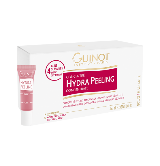 GUINOT Hydra Peeling šveičiamasis koncentratas, 4*3ml (kursas mėnesiui)