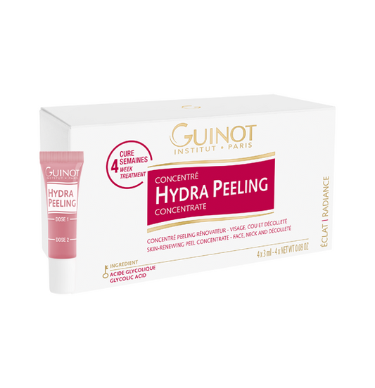GUINOT Hydra Peeling šveičiamasis koncentratas, 4*3ml (kursas mėnesiui)