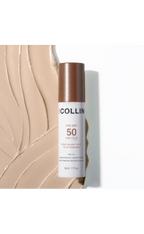 G.M. COLLIN SPF 50 TINTED SUNSCREEN APSAUGINIS KREMAS SU ATSPALVIU, 50 ML