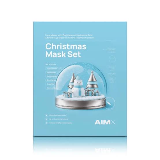AIMX Veido kaukių rinkinys "Christmas Mask Set"