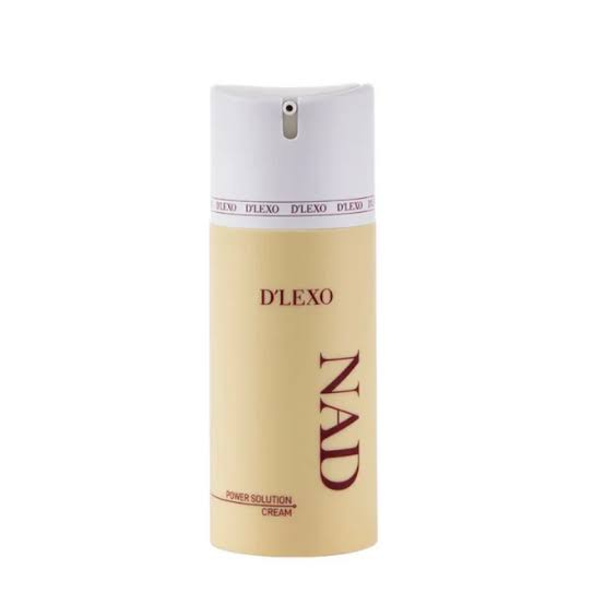 DERMALINE D’LEXO NAD Power Solution Cream Energizuojantis, Skaistinantis Veido Kremas Su NAD, Niacinamidu, Pažangiu Peptidų Kompleksu Ir Resveratroliu, 100 Ml