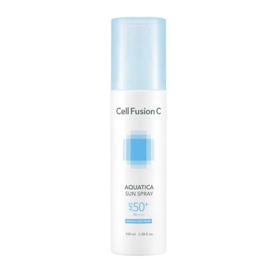 CELL FUSION C "Aquatica Sun Spray" drėkinanti purškiama apsauga nuo saulės, 100 ml