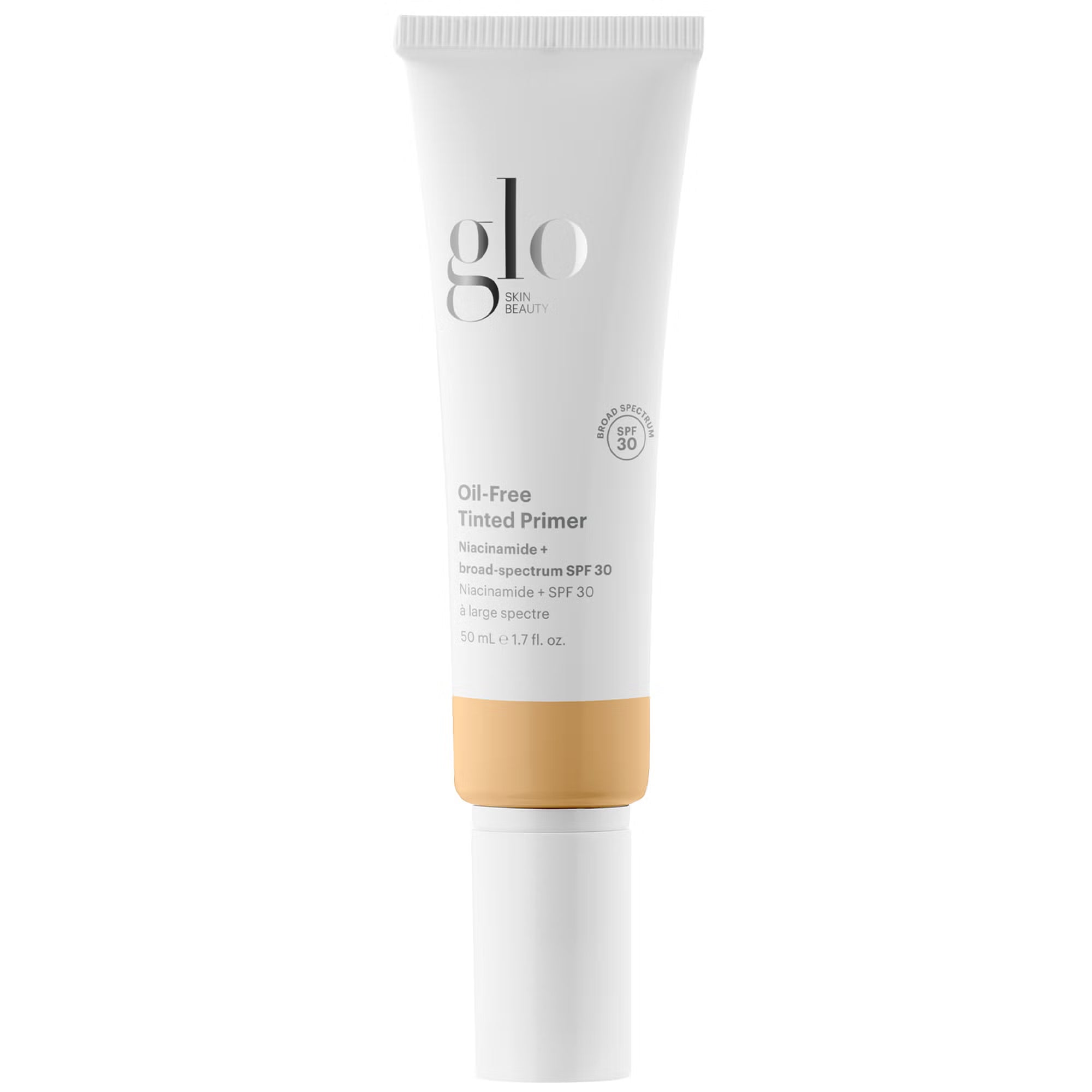 Glo Skin Beauty ATSPALVĮ SUTEIKIANTI MAKIAŽO BAZĖ BE ALIEJAUS SPF 30 / PROTECT+PREVENT OIL-FREE TINTED PRIMER SPF 30, Light Medium,  50ml