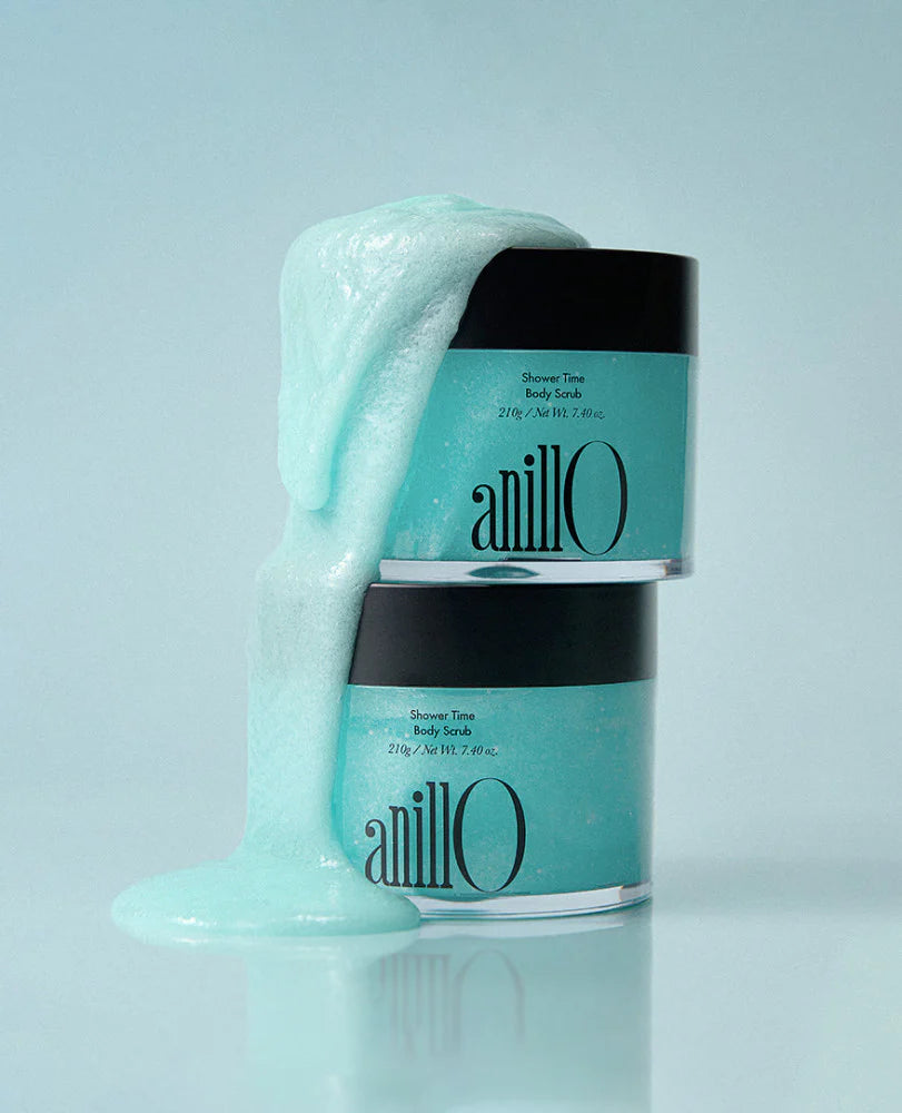ANILLO SHOWER TIME BODY SCRUB – KŪNO ŠVEITIKLIS, pakalnutės, pipiro, smilkalų, kedro kvapo, 210G