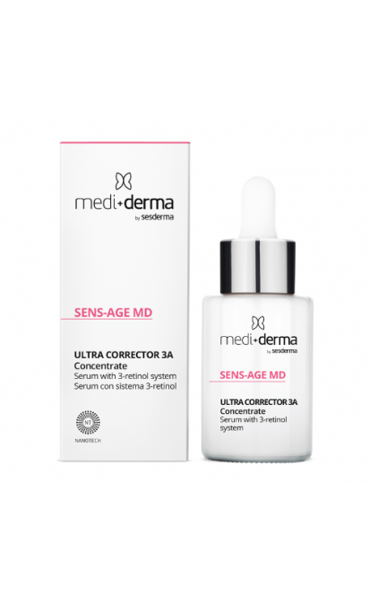 MEDIDERMA HOMECARE ULTRA CORRECTOR 3A SERUMAS SU RETINOLIU, 30 ML