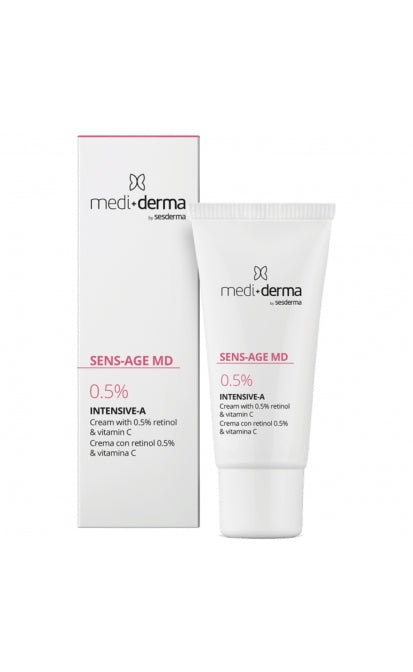 MEDIDERMA HOMECARE INTENSIVE-A NAKTINIS VEIDO KREMAS SU 0,5% RETINOLIU, 30 ML