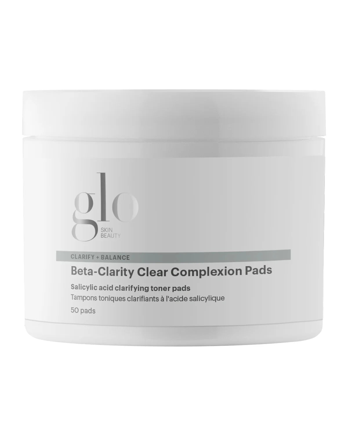 Glo Skin Beauty BETA-CLARITY ODĄ VALANTYS IR SKAISTINANTYS PADELIAI / CLARIFY+BALANCE BETA-CLARITY CLEAR COMPLEXION PADS / su salicilu / 74ml