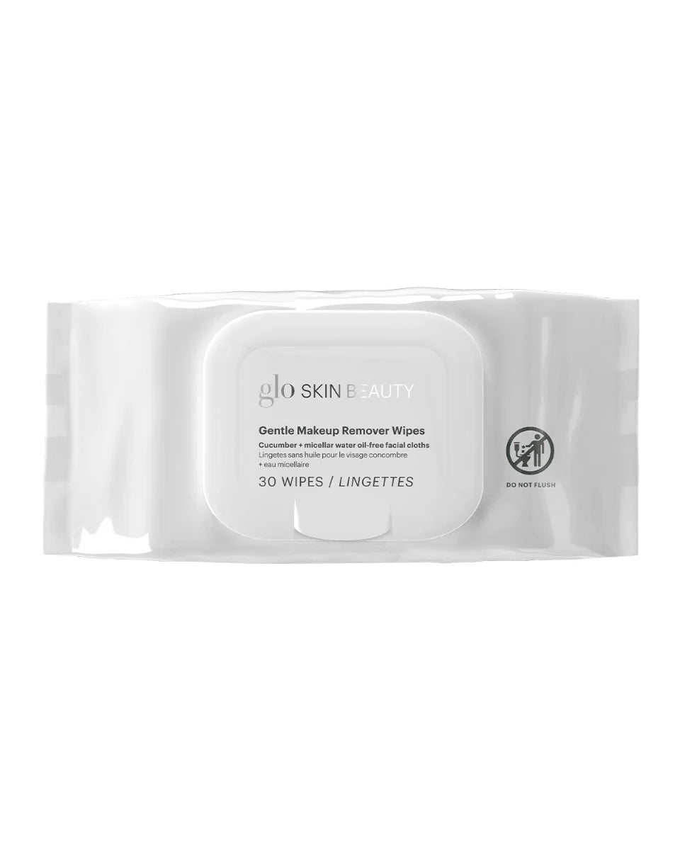 Glo Skin Beauty ŠVELNIOS DRĖGNOS SERVETĖLĖS MAKIAŽUI VALYTI / GENTLE MAKEUP REMOVER WIPES, 30 vnt.