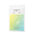 Cell Fusion C Skaistinanti lakštinė veido kaukė "Radiance Vita Mask", su hialuronu ir vitaminu C, 1vnt.