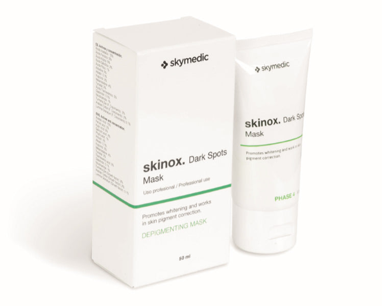 SKYMEDIC Dark Spots Mask skaistinamoji, šviesinamoji veido kaukė, 50ml