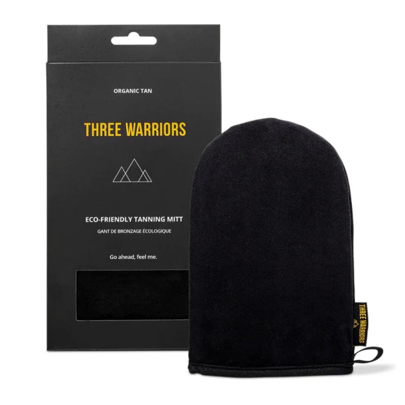 Three Warriors ekologiška savaiminio įdegio aplikavimo pirštinė „Eco-Friendly Tanning Mitt”, 1 vnt.